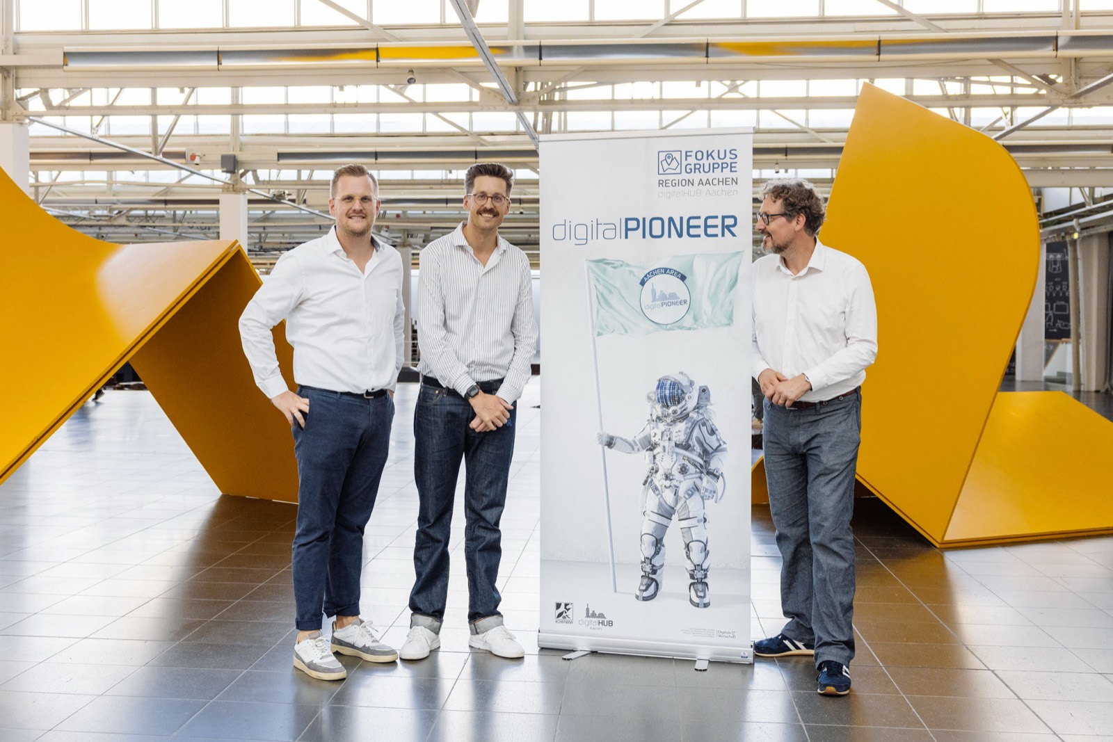 Spreat bei der Preisverleihung des digitalPIONEER 2023