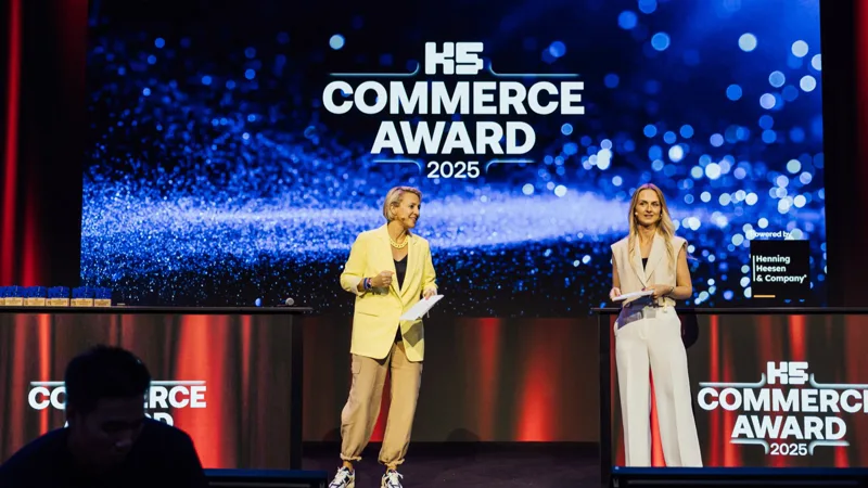 Spreat auf der Bühne des K5 Commerce Award 2025