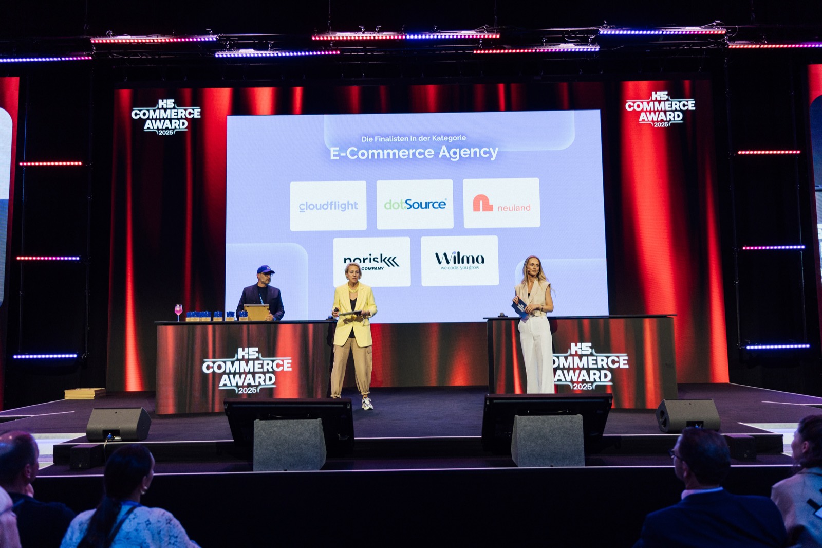 Der K5 Commerce Award und die Urkunde für Spreat