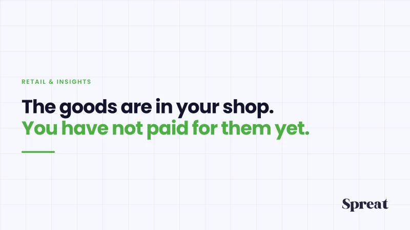 Two ways goods reach a store: buying versus consignment