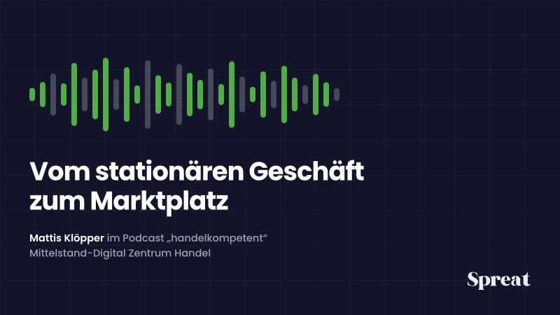 Tonspur eines Podcasts: vom stationären Geschäft zum Marktplatz