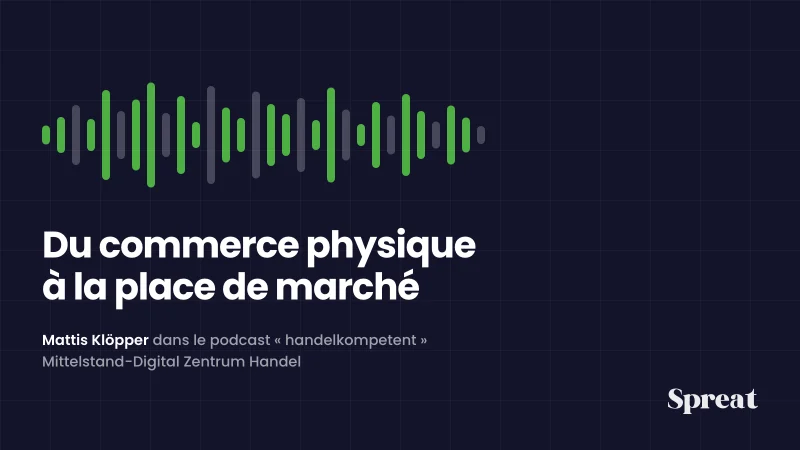 Forme d’onde d’un podcast : du commerce physique à la place de marché