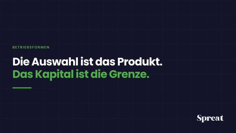 Eine kuratierte Auswahl, in der ein Platz frei bleibt