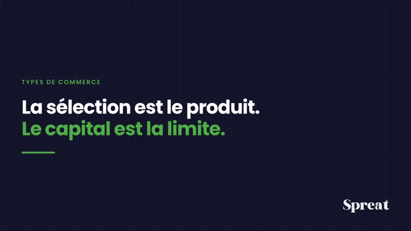 Une sélection curatée où une place reste libre