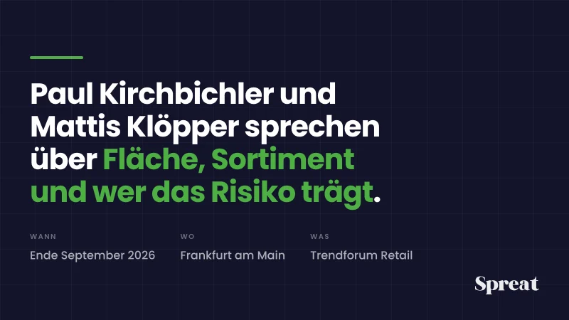 Ankündigung: beide Gründer sprechen Ende September in Frankfurt